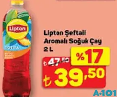 LİPTON ŞEFTALİ AROMALI SOĞUK ÇAY 2 L